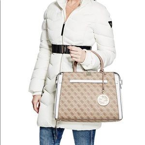 Guess Christy Top Zip Handbag.